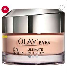 Olay Eyes Ultimate Eye Cream For Dark Circles, Wrinkles & Puffiness 15 Ml for £10 + £1.50 Click & Collect @ Boots