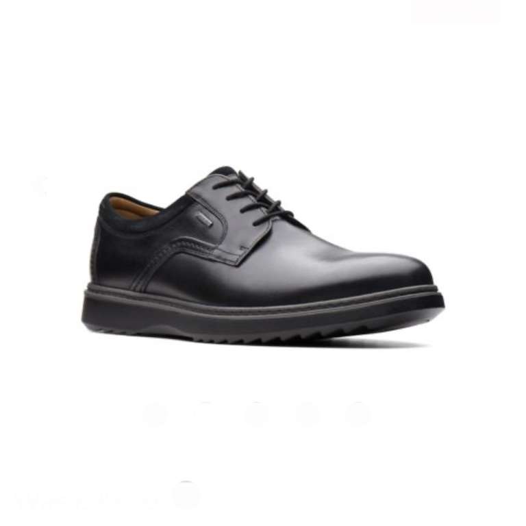 Clarks Un Geo Lace GORETEX Leather Shoes (Sizes 7-11) - £39.20 With E-Mail  Sign Up + Free Delivery @ Clark's Outlet