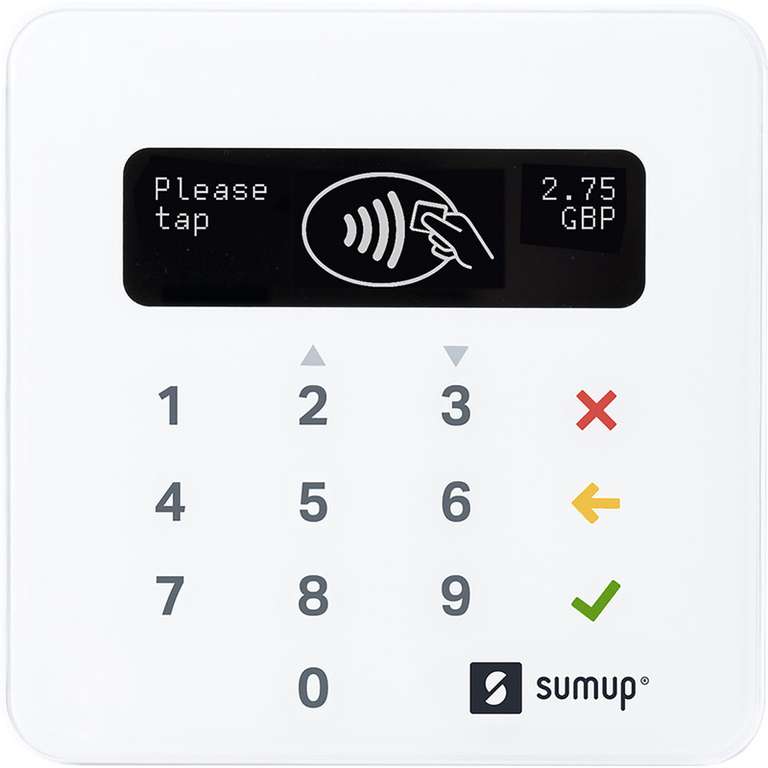 SumUp Air Card Reader & Reader Cradle Bundle free collection £27.99 @ Toolstation