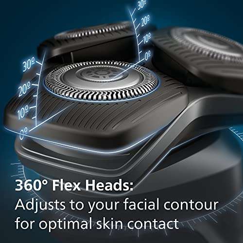 Philips Shaver Series 5000 - Wet & Dry Electric Mens Shaver with Charging Stand and Travel Case £109.99 @ Amazon