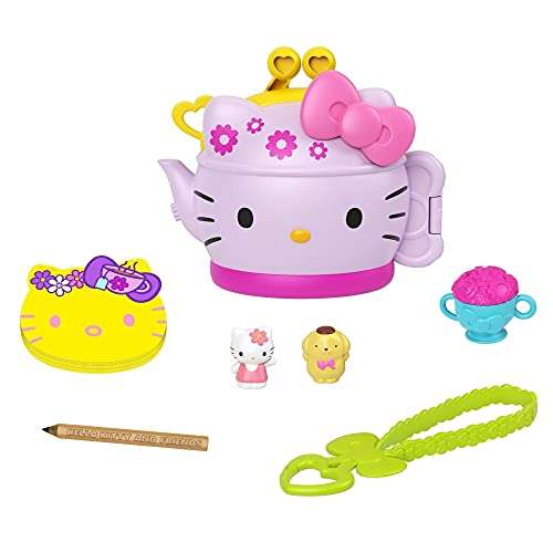Hello Kitty Sanrio GVB31 Hello Kitty and Friends Minis Tea Party Playset £9.99 (+£4.49 Non Prime) @ Amazon
