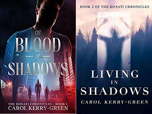 2 Urban Fantasy Novels: Of Blood and Shadows + Living in Shadows Donati Chronicles Series Kindle edition 99p each @ Amazon