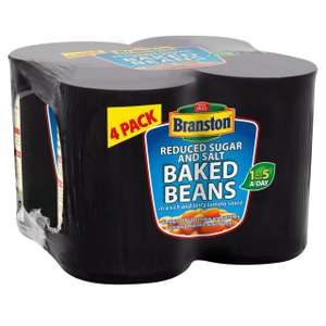 Branston Reduced Sugar and Salt Baked Beans 4 x 410g £1.75 @ Morrisons