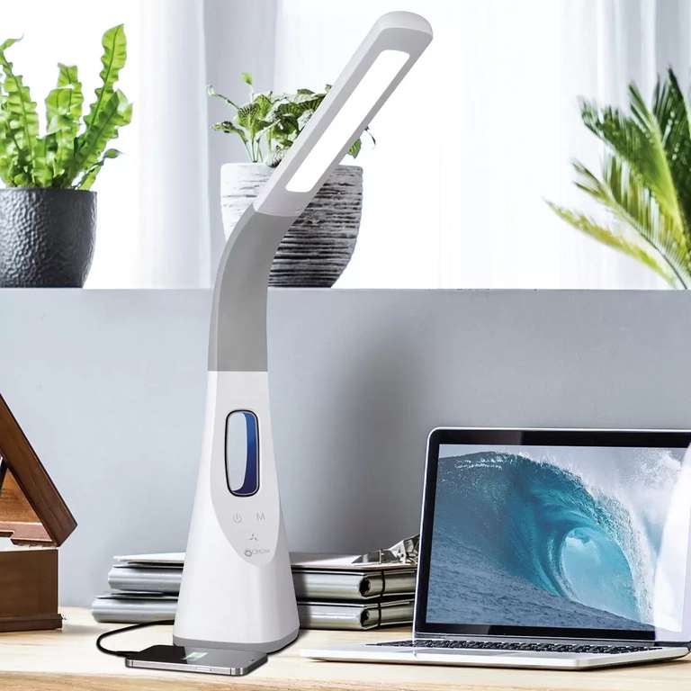 OttLite Cool Breeze Fan Lamp with USB Charging - £27.58 Members Only instore @ Costco
