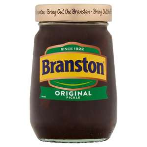 Branston Pickle/Small Pickle Chunks/Piccalilli 360g - £1.25 with Clubcard @ Tesco