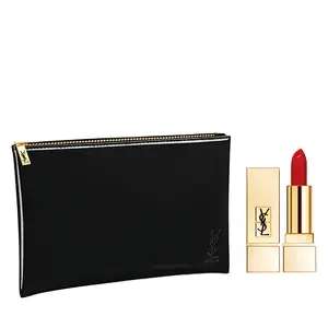 FREE Yves Saint Laurent Pouch & Lipstick with any purchase of Black Opium Fragrance 50ml (£59.99) or above @ The Perfume Shop