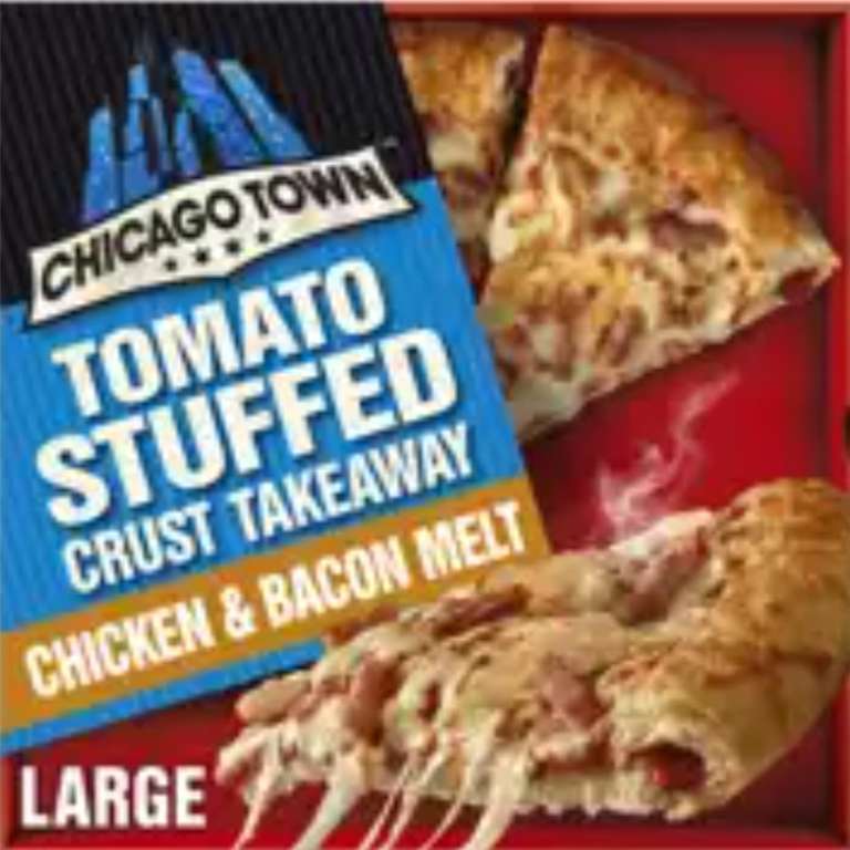 Chicago Town Takeaway Stuffed Crust Large Pizzas