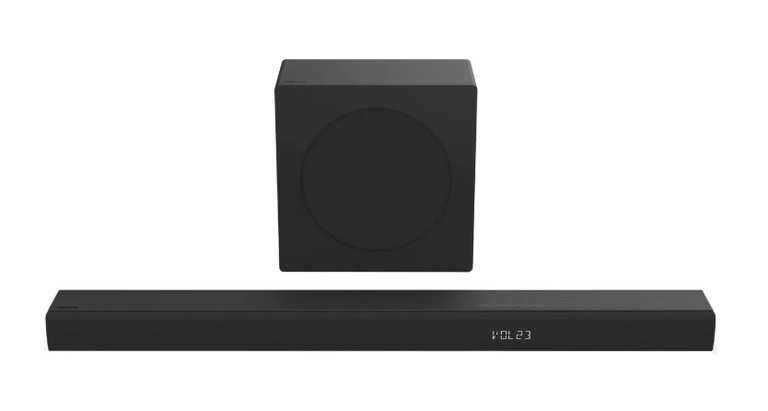 Hisense HS3100 3.1 Soundbar with Wireless Subwoofer - Black - W/Code