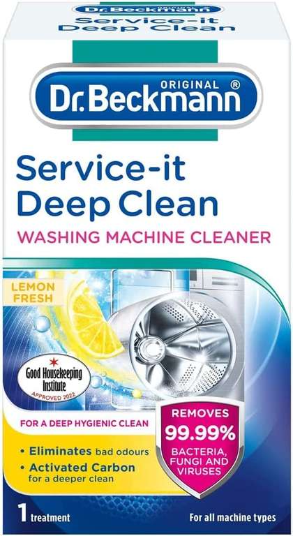 Dr. Beckmann Service-it Deep Clean Washing Machine Cleaner - £1.99 / £1.89 on Subscribe & Save @ Amazon