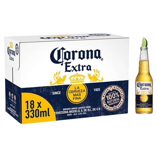 Corona Lager 18 x 330ml now only £ in Lidl (St Leonard's, Hastings,  possibly nationwide) | hotukdeals