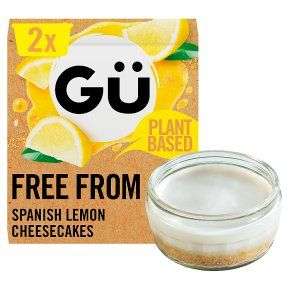 Gü Free From Spanish Lemon Cheesecakes 2x92g £3 @ Waitrose & Partners