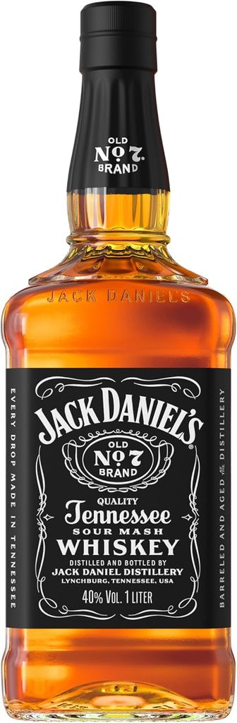 Jack Daniel’s Tennessee Whiskey, 1L 40% ABV