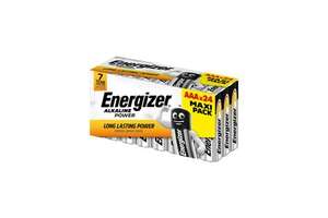 Energizer AAA Alkaline Power Battery Pack of 24 - Free C&C