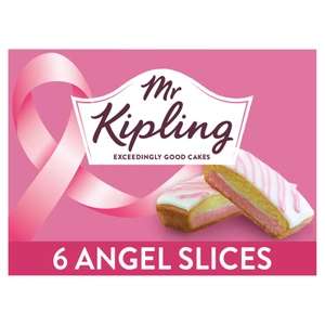 Mr Kipling Angel Slices Cakes 6pk