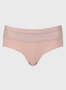 Blush Pink Zebra Knicker Shorts for £1.50 + free collection @ TU Clothing