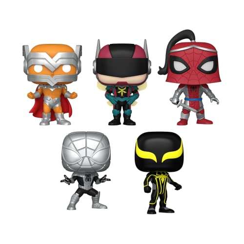 Funko POP Marvel: Year of the Spider- 5 pack Spider-Man - Amazon Exclusive £22.50 @ Amazon