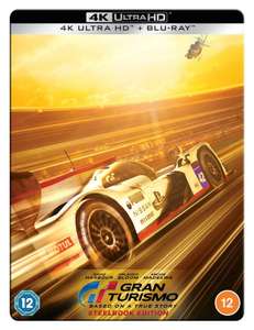 Gran turismo 4k steelbook both versions are £27.99 each with code at HMV
