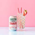 Cawston Press Rhubarb Fizzy Drink Blended with Sparkling Water and Pressed Apple Juice 330ml x 12 cans £9 / £8.10 Subscribe & Save @ Amazon