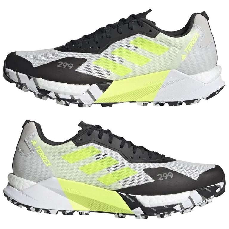 Mens Adidas Terrex Agravic Ultra Shoes (White/Grey/Lime) - size 7 & 10 - £69.98 delivered from Sport Pursuit