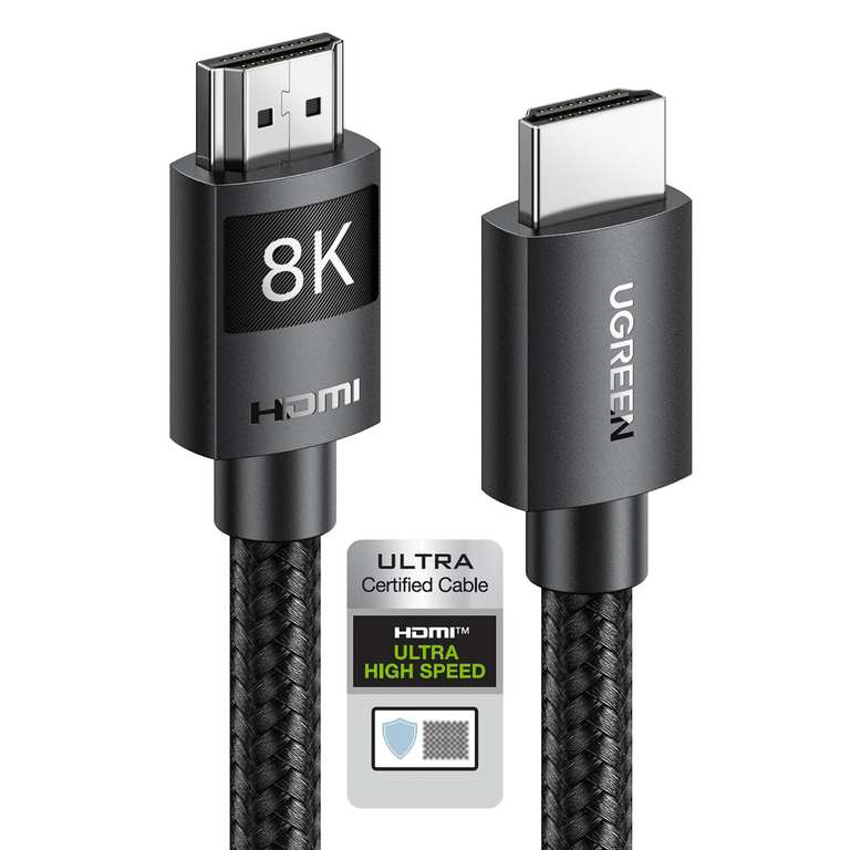 UGREEN HDMI 2.1 Cable Certified 10K 8K 4K@240/144/120Hz eARC Dolby Atmos, 2M - Sold by UGREEN GROUP LTD/FBA