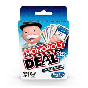 Monopoly Deal Card Game £4.75 Clubcard Price @ Tesco