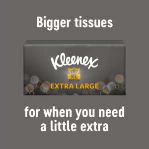 Kleenex Extra Large Tissues, 6 x 90 Tissues - £6.99 + £5.99 Delivery @ Costco (Members Only)