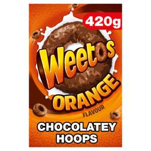 Weetos Chocolate Orange Cereal 420g (Best Before Aug 23) - 99p @ Farmfoods Bramley Leeds