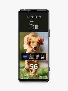 Sony Xperia 5 III Sim Free + Free WH-H910N Noise Cancelling Headphones £699 with code @ at John Lewis & Partners