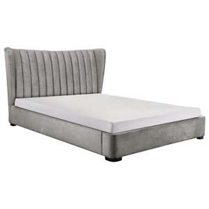 Howden Grey Velvet Superking Ottoman Bed Frame £499 free click and collect at Housingunits