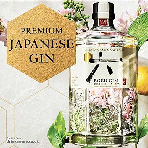 Roku - Japanese Craft - Gin 70cl - £23 @ Amazon