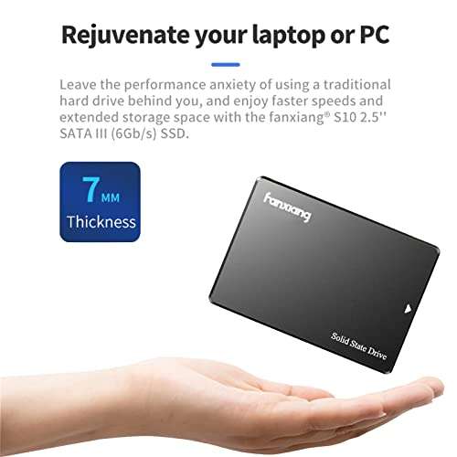 2TB fanxiang S101 2.5" SATA III 6Gb/s SSD, 3D TLC NAND, SLC Cache, Up to 550MB/s - £62.04 @ Amazon / Sold by LDCEMS