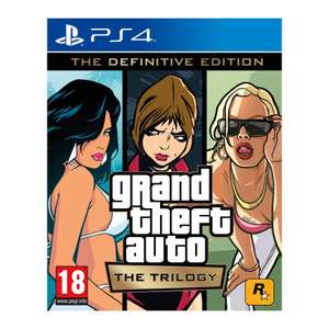 Grand Theft Auto: The Trilogy - The Definitive Edition (PS4) (Add a Headset For a Penny)