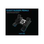 Logitech G Saitek PRO Flight Rudder Pedals - PC, black