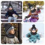 Fadcaer Kids Beanie Hat, Scarf & Gloves Set, for 2-8 Years Sold By SQUARE LITERATURE / FBA
