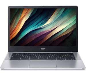 ACER 314 14" Chromebook - Intel Core i3-N305/8/128 GB eMMC, Silver , next day delivered