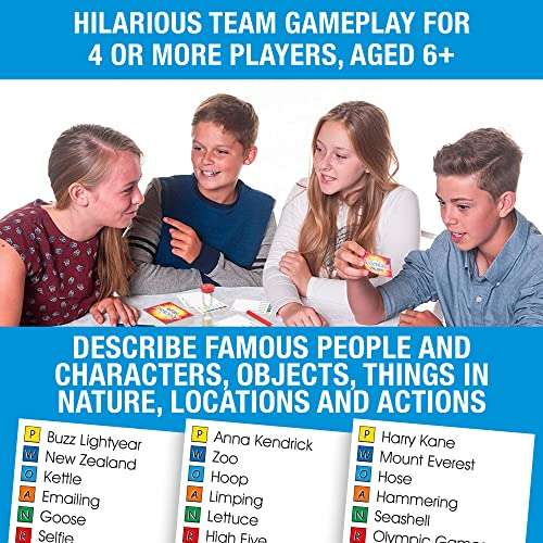 Drumond Park Articulate for Kids Mini Board Game, Travel Games for Kids, Compact Version of the Fast Talking Description Game