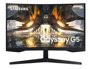 Samsung G55A QHD 27" 165Hz Gaming Monitor £274 with code (or £247.20 Perksatwork/Unidays) @ Samsung