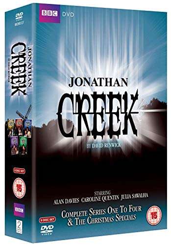 Jonathan Creek Series 1-4 + Specials DVD Used £3.23 With Codes @ World of Books