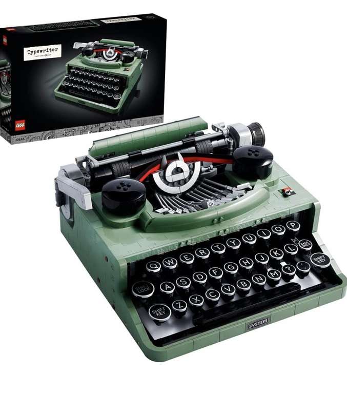 LEGO Ideas 21327 Typewriter - £151.68 Sold by Amazon EU @ Amazon