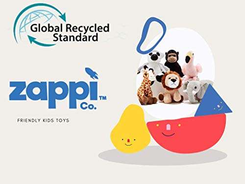 Zappi Co Children's Soft Cuddly Plush Toy Animal - Gorilla