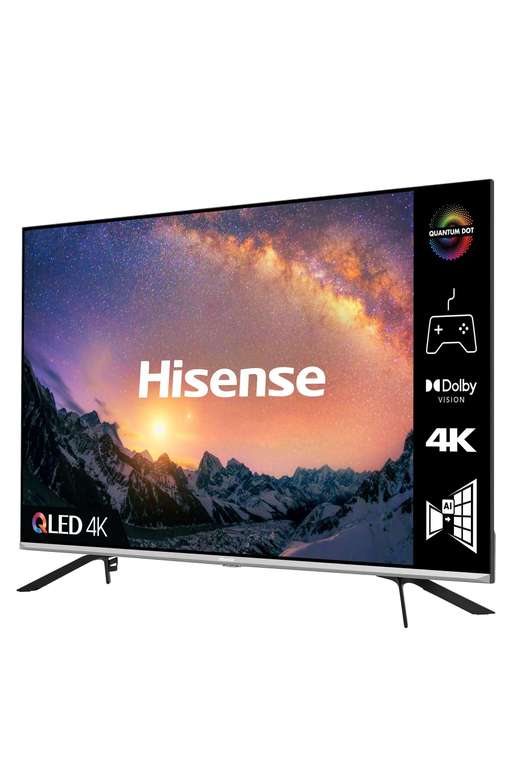 Hisense 50E76GQ 50” QLED 4K Smart TV with Dolby Vision (VA Panel) £299 (+ £4.99 Delivery) @ Studio