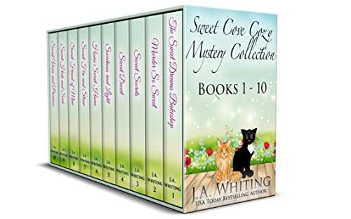 Sweet Cove Cozy Mystery Collection: Books 1-10 by J A Whiting FREE on Kindle @ Amazon