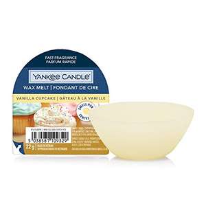 3x Vanilla Cupcake Yankee Candle Wax Melts