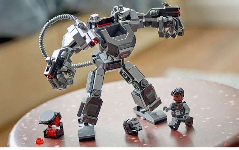 LEGO Marvel 76277 War Machine Mech Armour Figure Set - Free Click and Collect