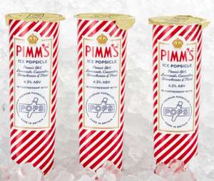 Pack of 3 Pimm's Alcoholic Ice Pops 79p or 2 packs for £1 Instore @ Yardley Wood