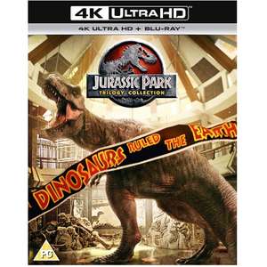 Jurassic Park 4k trilogy £22.40 at Warner Bros