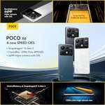 POCO X6 White 5G Smartphone 12+256GB, Snapdragon 7s Gen 2, 64MP triple camera, 6.67" 120Hz, 5100mAh, 67W (UK Version + 2 Years Warranty)