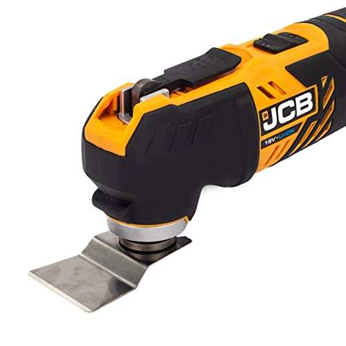 JCB 18v Cordless Multi Tool, Bare Unit, Variable Speed, Anti-Vibration & Tool-Free Blade Changing, 3 Year Warranty £29.95 @ Amazon