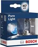 Bosch H7 (477) Pure Light headlight bulbs - 12 V 55 W PX26d - 2 bulbs - £9.50 @ amazon