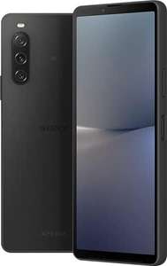 Sony Xperia 10 V Black - 6.1 Inch 21:9 Wide OLED - Triple lens - Lightweight & Compact - 3.5 mm audio jack - Android 13
